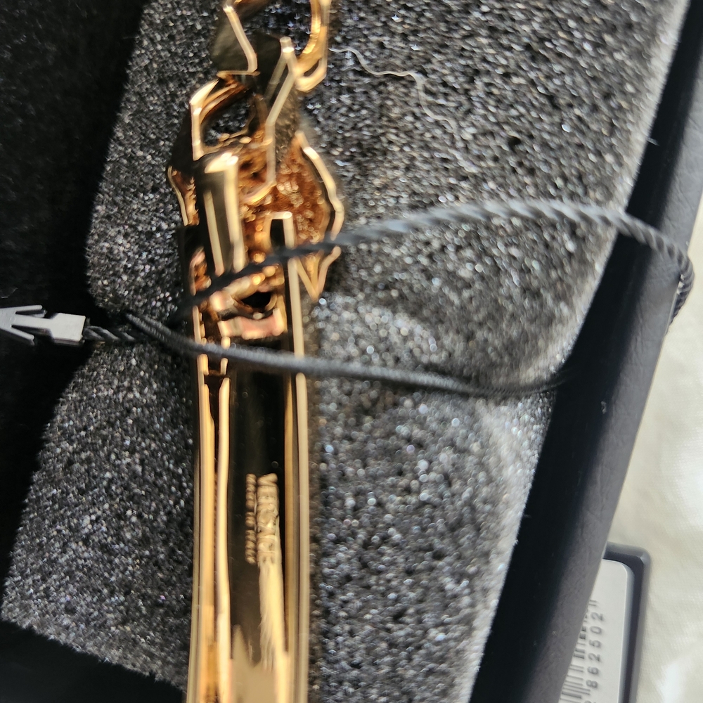 Versace Gold-Tone Chain Bracelet - Picture 8 of 12